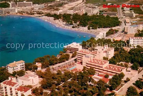 AK / Ansichtskarte Santa_Ponsa_Mallorca_Islas_Baleares Fliegeraufnahme Santa_Ponsa