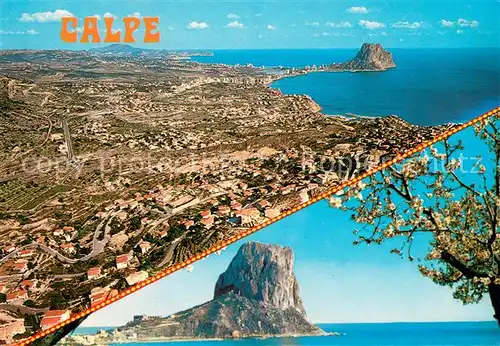AK / Ansichtskarte Calpe_Alicante_ES Vista aerea desde Maryvilla 