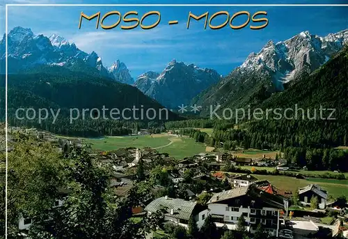 AK / Ansichtskarte Moso_Passeier Panorama verso la Cima Dodici Moso Passeier