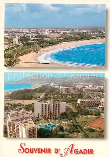 AK / Ansichtskarte Agadir Fliegeraufnahmen Agadir