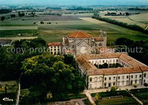 AK / Ansichtskarte Fanjeaux Lieux Saints Dominicains Monastere de lOrdre des Precheurs par Saint Dominique Vue aerienne Fanjeaux
