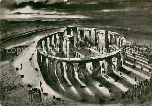 AK / Ansichtskarte Wiltshire_UK Stonehenge Wiltshire UK
