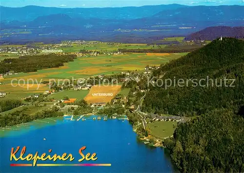 AK / Ansichtskarte Klopeinersee_Kaernten_AT Fliegeraufnahme 