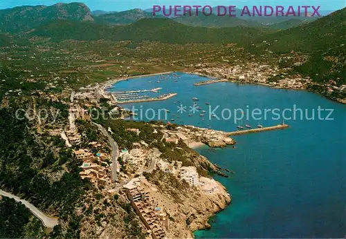 AK / Ansichtskarte Puerto_de_Andraitx Fliegeraufnahme Puerto_de_Andraitx