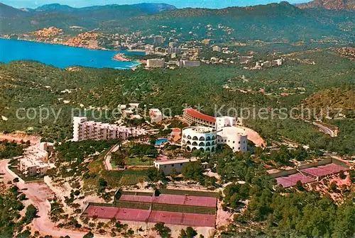 AK / Ansichtskarte Paguera_Mallorca_Islas_Baleares_ES Hotel Club Galatzo Costa de la Calma Fliegeraufnahme 