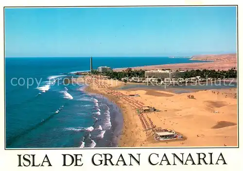 AK / Ansichtskarte Maspalomas_Gran_Canaria Fliegeraufnahme 
