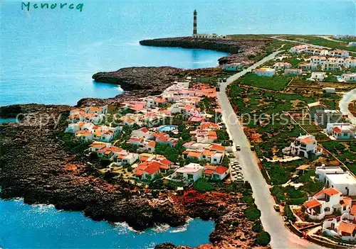 AK / Ansichtskarte Ciudadela Aldea Es Dormidor Nathra Park Cap dArtruix Fliegeraufnahme Ciudadela