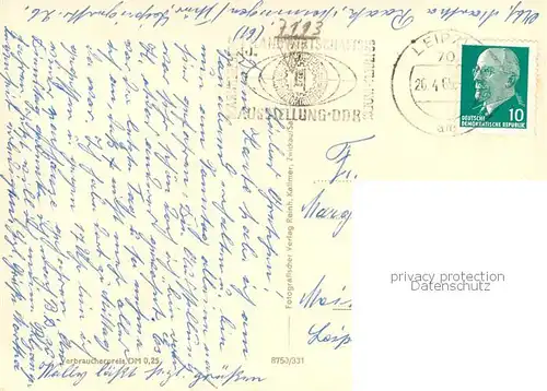 AK / Ansichtskarte Markkleeberg Landwirtschafts Ausstellung Details Markkleeberg