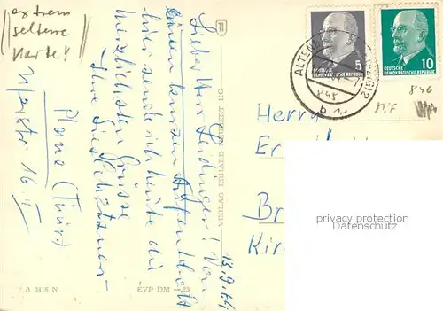 AK / Ansichtskarte Goessnitz_Thueringen Bahnhof Stadtblick Altes Pfarrhaus Goethestrasse Goessnitz Thueringen