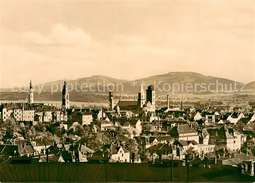 AK / Ansichtskarte Zittau Panorama Zittau