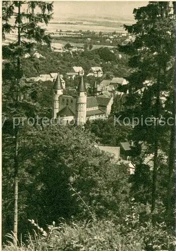 AK / Ansichtskarte Gernrode_Harz Stiftskirche Gernrode Harz