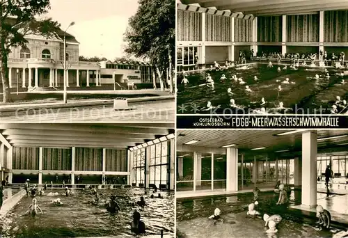 AK / Ansichtskarte Kuehlungsborn_Ostseebad FDGB Meerwasserschwimmhalle Kuehlungsborn_Ostseebad
