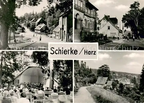AK / Ansichtskarte Schierke_Harz Ortspartien Musikpavillon Schierke Harz