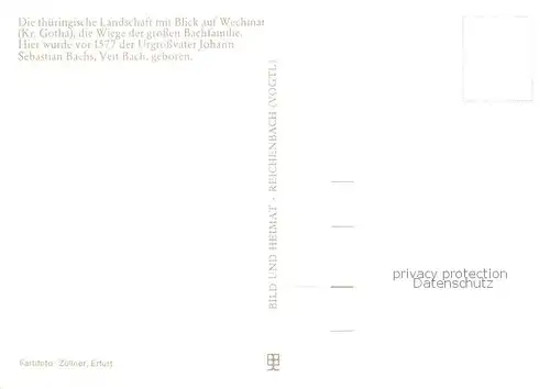 AK / Ansichtskarte Wechmar Fliegeraufnahme Wechmar