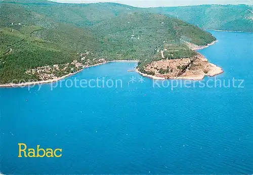 AK / Ansichtskarte Rabac_Kroatien Fliegeraufnahme Rabac Kroatien