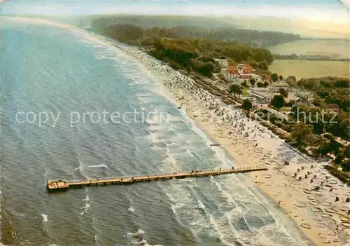 AK / Ansichtskarte Scharbeutz_Ostseebad Fliegeraufnahme Scharbeutz_Ostseebad