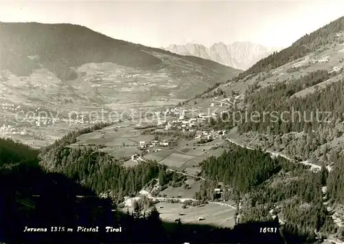 AK / Ansichtskarte Jerzens_Tirol_AT Pitztal Fliegeraufnahme 