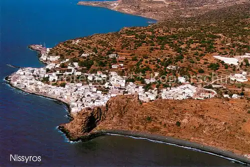 AK / Ansichtskarte Nissyros_Greece Fliegeraufnahme 