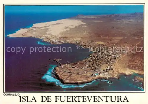 AK / Ansichtskarte Corralejo_Fuerteventura_ES Fliegeraufnahme 