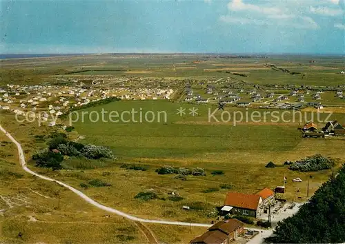 AK / Ansichtskarte Hollum Ameland Camping en zomrhuizen vanaf de vuurtoren Fliegeraufnahme Hollum Ameland