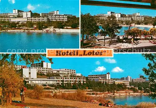 AK / Ansichtskarte Porec Hoteli Lotos Teilansichten Porec