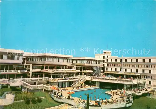 AK / Ansichtskarte Porec Hotel Delfin Pool Porec