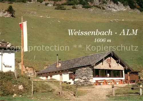 AK / Ansichtskarte Maurach_Achensee Weissenbach Alm Maurach Achensee