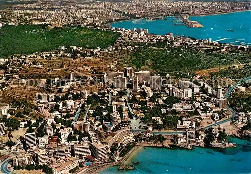 AK / Ansichtskarte Palma_de_Mallorca Fliegeraufnahme Palma_de_Mallorca
