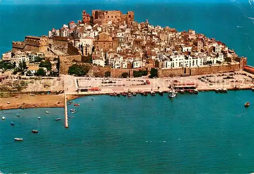 AK / Ansichtskarte Peniscola_ES Fliegeraufnahme 