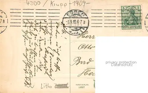 AK / Ansichtskarte Essen__Ruhr Krupps Stammhaus 