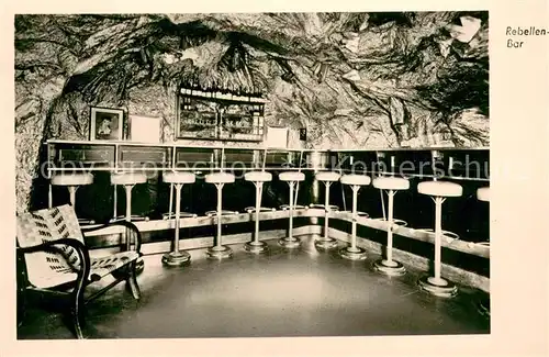 AK / Ansichtskarte Sohren Gaststaette zur Schinderhannes Hoehle Rebellen Bar Sohren