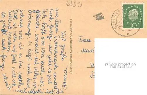 AK / Ansichtskarte Kreuznach_Bad Kinderheilanstalten Victoriastift Kreuznach_Bad