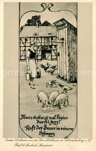 AK / Ansichtskarte Schwalenberg Kuenstlerklause  Schwalenberg