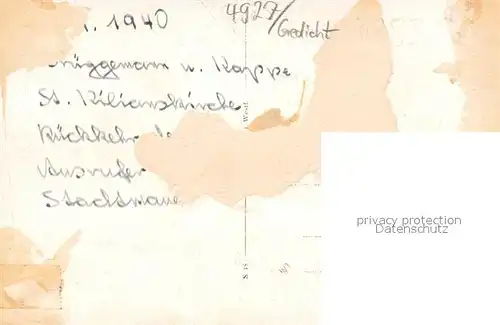 AK / Ansichtskarte Luegde Gedicht Luegde