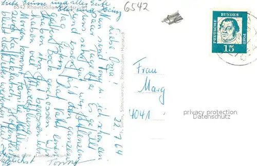 AK / Ansichtskarte Rheinboellen Gesamtansicht Rheinboellen