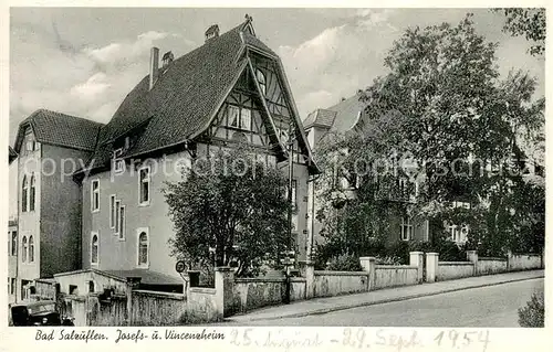 AK / Ansichtskarte Bad_Salzuflen Josefs  u. Vincenzheim Bad_Salzuflen