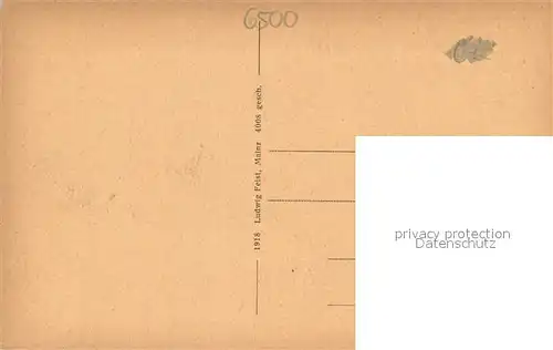 AK / Ansichtskarte Mainz__Rhein Schloss m. Museum 