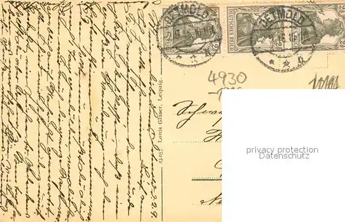 AK / Ansichtskarte Silbermuehle_Teutoburger_Wald Partie am Muehlenteich 