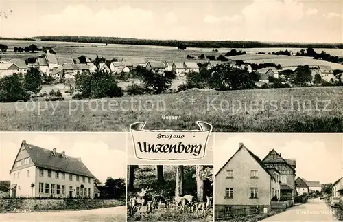 AK / Ansichtskarte Unzenberg Gesamtansicht Schule  Unzenberg