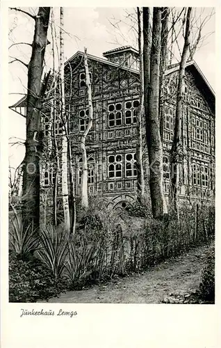 AK / Ansichtskarte Lemgo Junkerhaus Aussenansicht Lemgo