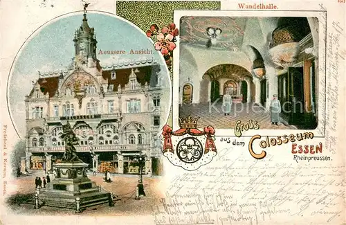 AK / Ansichtskarte Essen__Ruhr Colosseum Wandelhalle aeussere Ansicht 