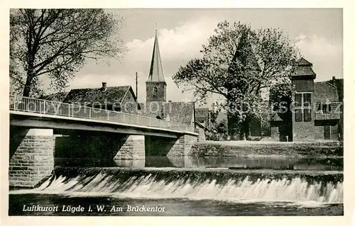 AK / Ansichtskarte Luegde Am Brueckentor Luegde