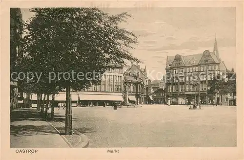 AK / Ansichtskarte Castrop Rauxel Markt Castrop Rauxel