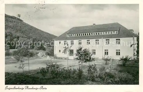 AK / Ansichtskarte Minden_Westfalen Jugendherberge HAusberge Porta Minden_Westfalen