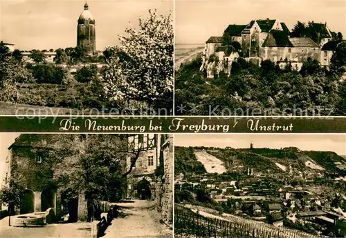 AK / Ansichtskarte Neuenburg_Unstrut Teilansichten Schloss Bergfried Dicker Wilhelm Neuenburg_Unstrut