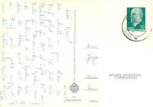 AK / Ansichtskarte Erfurt Anger HO Warenhaus und Kaufmannskirche Erfurt