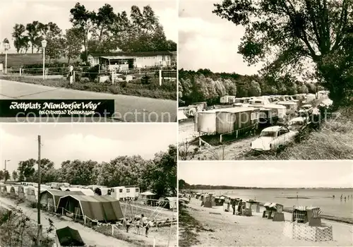 AK / Ansichtskarte Boltenhagen_Ostseebad Zeltplatz Niendorfer Weg Strand Boltenhagen_Ostseebad