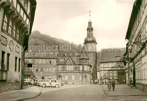 AK / Ansichtskarte Stolberg_Harz Markt Altstadt Stolberg Harz