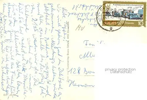 AK / Ansichtskarte Heringsdorf_Ostseebad_Usedom Erholungsheim Solidaritaet Friedensstrasse Kurpromenade Klubhaus Heringsdorf_Ostseebad