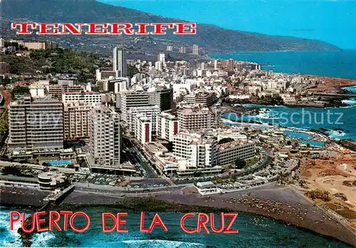 AK / Ansichtskarte Puerto de la Cruz Fliegeraufnahme 